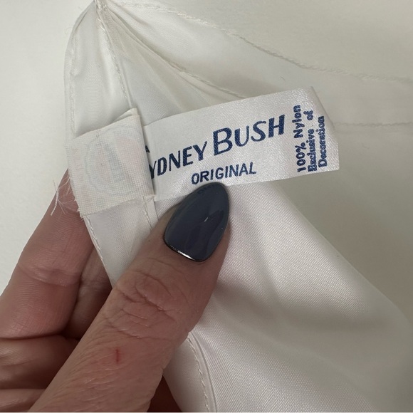 Sidney Bush Coverage Petticoat Size 10 White Made in U.S.A Wedding Formal - Picture 10 of 10
